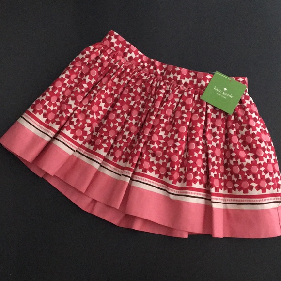 Kate Spade Toddler Floral Tile Skirt